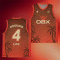 Outer Banks Merch 2026 Outer Banks Pogues 4 Life Basketball Jersey Gift Ideas For Husband - Merchluma