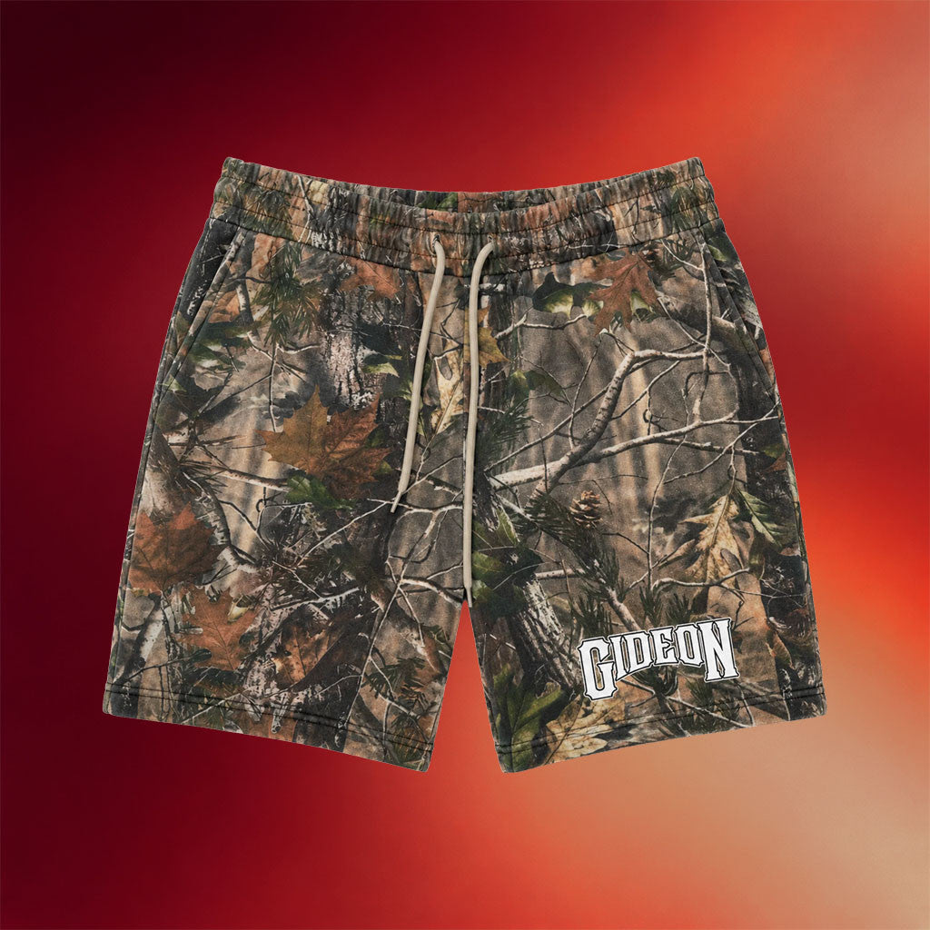 Gideon Merch 2026 Wood Camo Shorts Birthday Gift Ideas For Husband - Merchluma