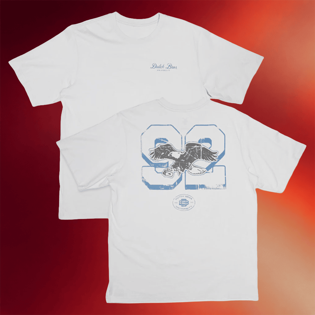 Dutch Bros Merch 2026 Distressed Eagle '92 T-Shirt Best Birthday Gift For Husband - Merchluma