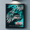 ACDC Vancouver 2026 Event Poster ACDC Merch Rock Lovers Wall Art For Living Room - Merchluma
