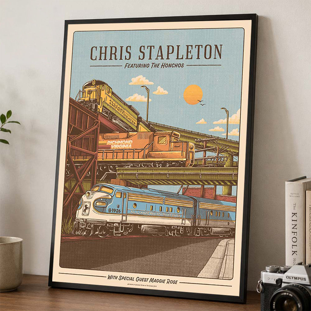 Chris Stapleton Richmond Virginia 2026 Poster Chris Stapleton Merch Wall Art For Bedroom - Merchluma