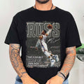 Russell Westbrook Triple Double King Retirement Basketball T-Shirt Thank For The Memories Tee - Merchluma