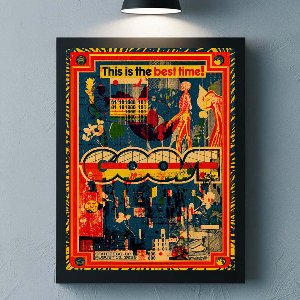 Goose San Diego CA 2026 Event Poster Goose Merch Unique Wall Art - Merchluma