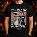 You Had Me In Stitches Frankenstein Bride Monster Halloween T-Shirt Spooky Season Gifts - Merchluma