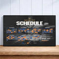 New York Knicks Schedule 2026 27 Season Poster NY Knicks Merch Wall Decor For Living Room - Merchluma