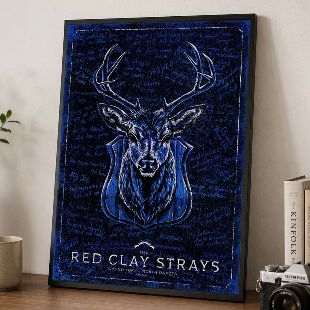 The Red Clay Strays Grand Forks ND 2026 Poster The Red Clay Strays Merch Rock Fan Gifts - Merchluma