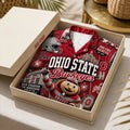 Ohio State Buckeyes Mascot Brutus Hawaiian Shirt Buckeyes Merch Football Fan Gift Ideas - Merchluma