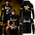 Louisville Cardinals Football All For The Ville Hoodie Cardinals Merch Gifts For Fans - Merchluma