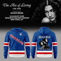 Olivia Dean x New York Rangers Merch The Art of Loving Live 2026 Hoodie Fans Gifts - Merchluma