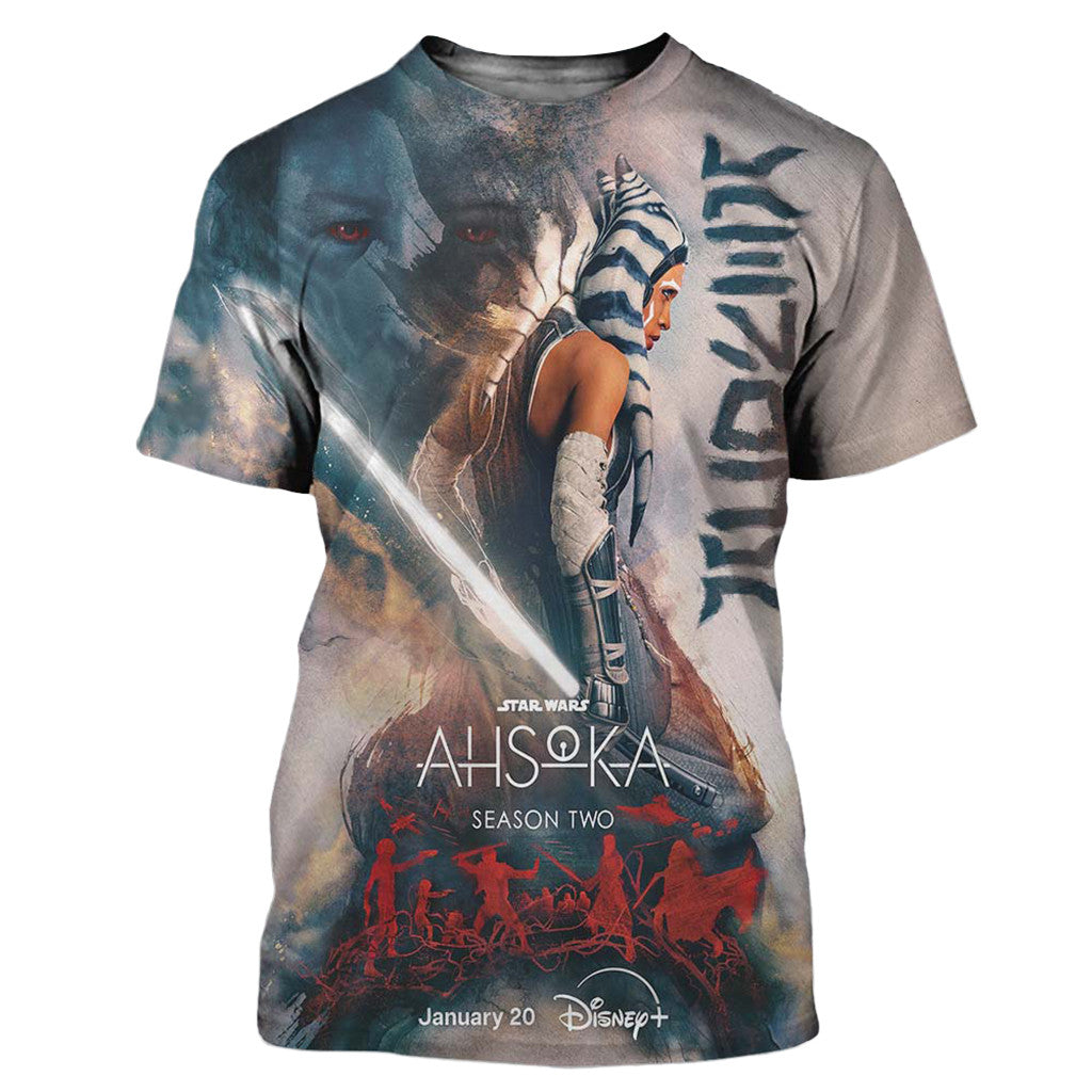 Star Wars Ahsoka Season 2 T-Shirt Star Wars Merch Birthday Present For Friends - Merchluma