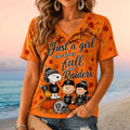 Las Vegas Raiders Snoopy Peanuts Fall Autumn V-Neck Shirt Raiders Merch Gifts For Wife - Merchluma