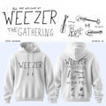 Weezer The Gathering World Wide Tour 2026 Hoodie Weezer Merch Gift Ideas For Music Lovers - Merchluma