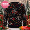 Hellfire Club Merch Demogorgon Mind Flayer Stranger Things Ugly Sweater BFF Gifts - Merchluma