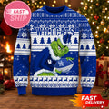 Kentucky Wildcats x Grinch Christmas Ugly Sweater Wildcats Merch Gifts For Football Fan - Merchluma