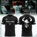 Portland State Vikings Battle Axe 2026 T-Shirt Black PS Vikings Merch Present For Brother - Merchluma