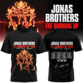 Jonas Brothers The Burning Up Tour All Over Again 2026 T-Shirt Jonas Brothers Merch Brother Gifts - Merchluma