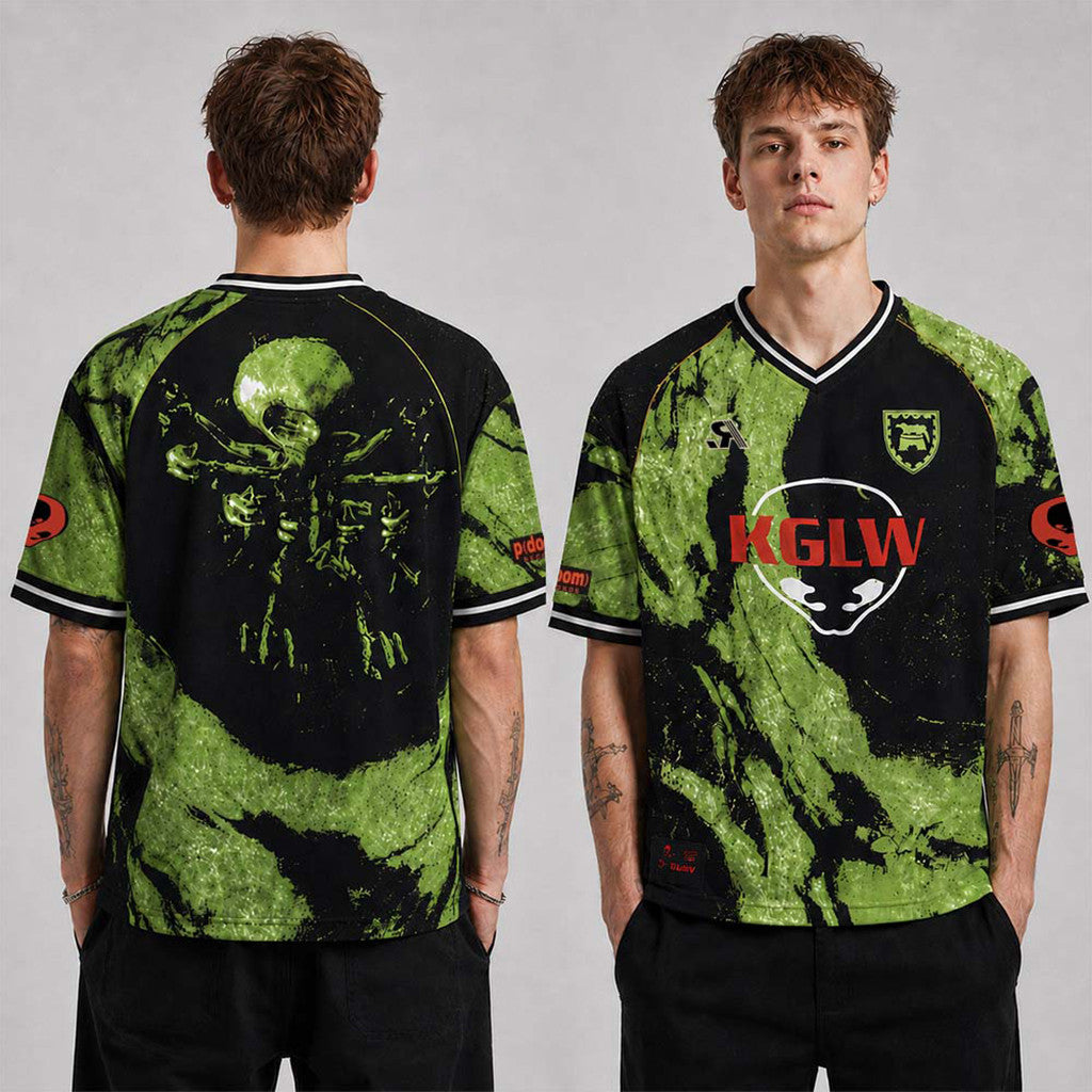 King Gizzard And The Lizard Wizard Merch Field Of Vision 2 2026 Alien Metal V-Neck T-Shirt - Merchluma