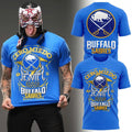 Penta Cero Miedo Buffalo Sabres Lucha Libre Hockey Graphic T-Shirt Buffalo Sabres Merch - Merchluma