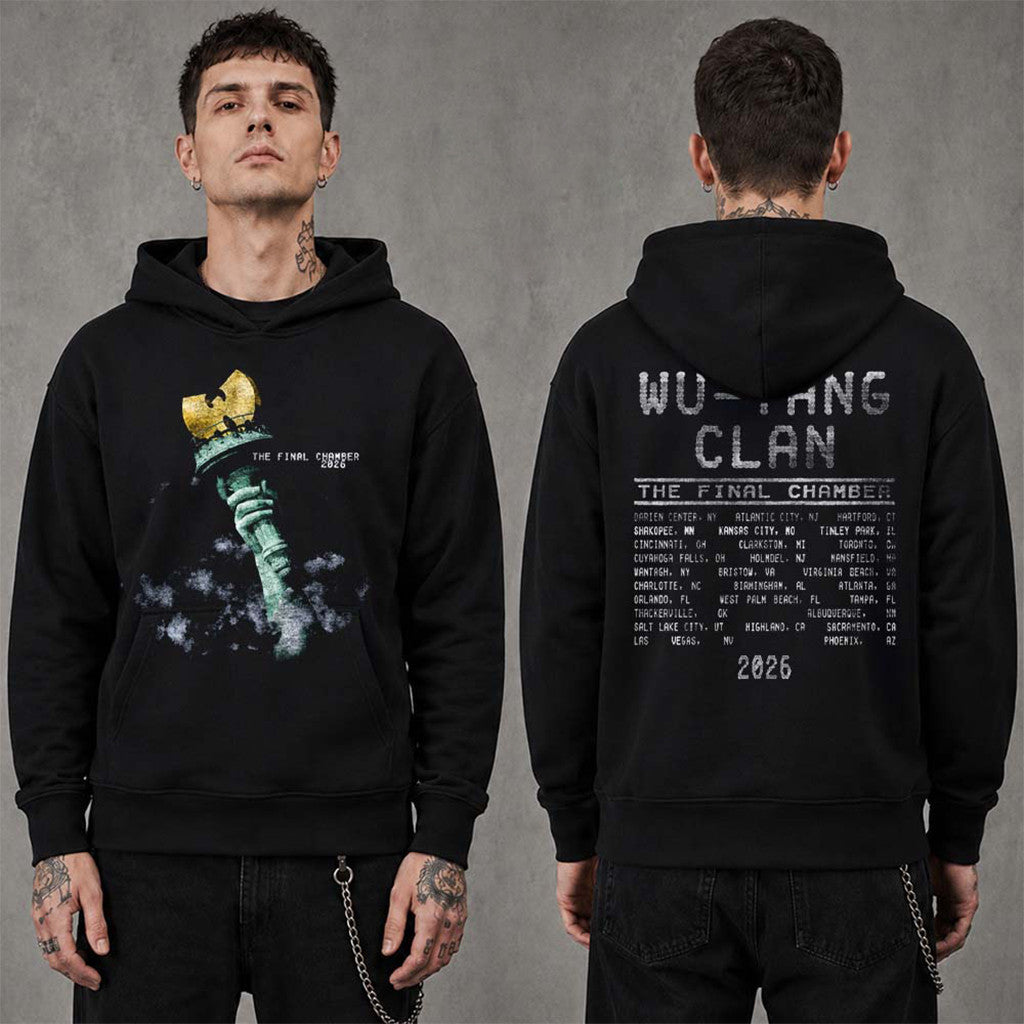 Wu-Tang Clan The Final Chamber 2026 Tour Liberty Chamber Hoodie Wu-Tang Clan Merch Fan Gear - Merchluma