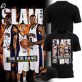 Phoenix Suns Merch The Big Bang SLAM Magazine Cover Nash Stoudemire Marion T-Shirt Fan Gifts - Merchluma