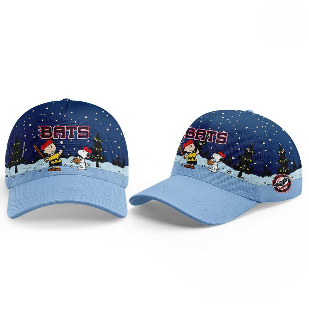 Louisville Bats x Peanuts Night Snoopy Hat Bats Merch Best Gifts For Baseball Fans - Merchluma