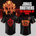 Jonas Brothers Merch The Burning Up Tour All Over Again 2026 Baseball Jersey Gift Ideas For Him - Merchluma