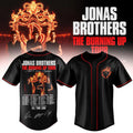 Jonas Brothers The Burning Up Tour All Over Again 2026 Baseball Jersey Jonas Brothers Merch - Merchluma