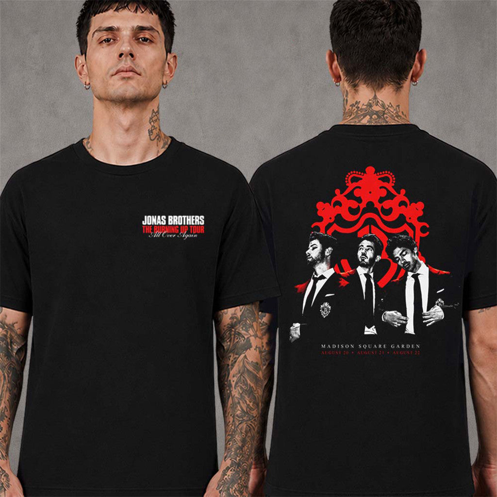 Jonas Brothers New York MSG Madison Square Garden 2026 T-Shirt Jonas Brothers Merch Fans Gifts - Merchluma