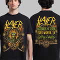 Slayer Sick New World 2026 Festival Event T-Shirt Slayer Merch Music Related Gifts For Guys - Merchluma