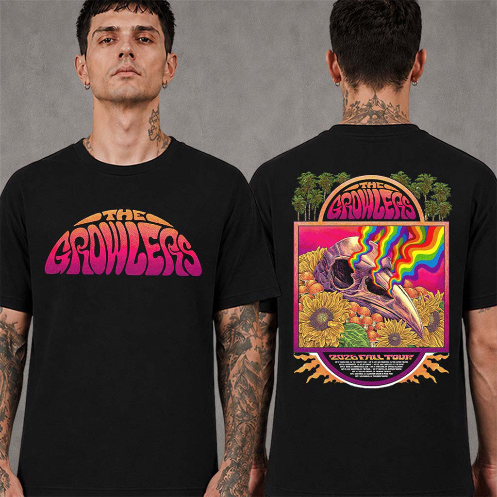 The Growlers 2026 Fall Tour North America Schedule Dates T-Shirt The Growlers Merch Him Gifts - Merchluma