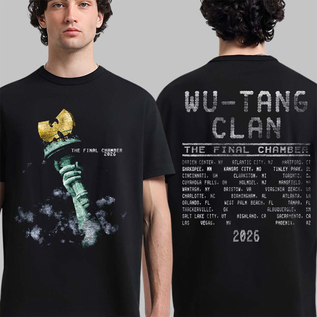 Wu-Tang Clan The Final Chamber 2026 Tour Liberty Chamber T-Shirt Wu-Tang Clan Merch Fan Gifts - Merchluma
