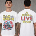 Iron Maiden IM50 Anniversary Collection A Real Live One Electric Eddie T-Shirt Iron Maiden Merch - Merchluma