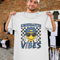 Kindergarten Vibes Shirt Retro Back To School Boys Tee Gifts For Friends - Merchluma