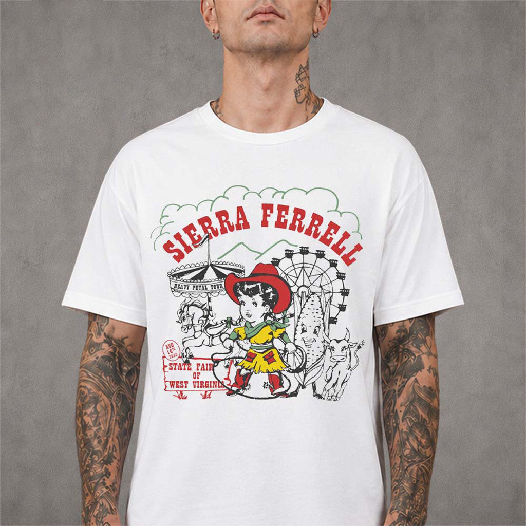 Sierra Ferrell Lewisburg WV 2026 Show T-Shirt Sierra Ferrell Merch Music Lover Gifts For Him - Merchluma