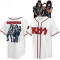 Los Angeles Angels x Kiss Band 2026 Destroyer 76 Night Baseball Jersey LA Angels Merch White - Merchluma