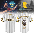 Luke Combs x San Diego Padres My Kinda Saturday Night Tour 2027 Baseball Jersey SD Padres Merch - Merchluma
