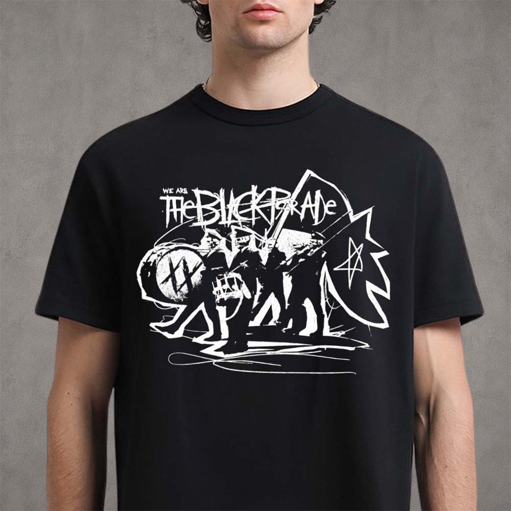 My Chemical Romance Merch Nashville Tennessee 2026 We Are The Black Parade T-Shirt Fan Gifts - Merchluma