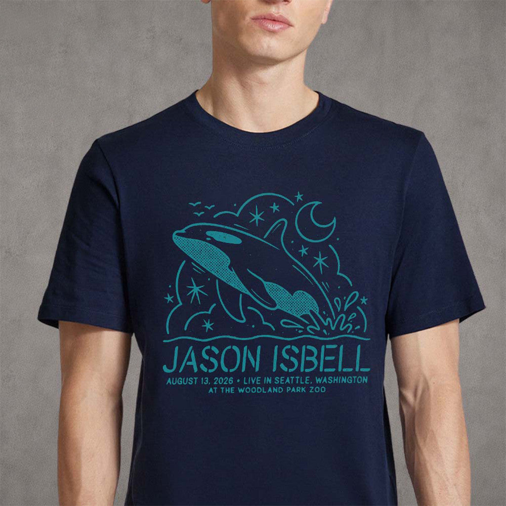 Jason Isbell Seattle Washington 2026 Event T-Shirt Jason Isbell Merch Best Gifts For Music Lovers - Merchluma