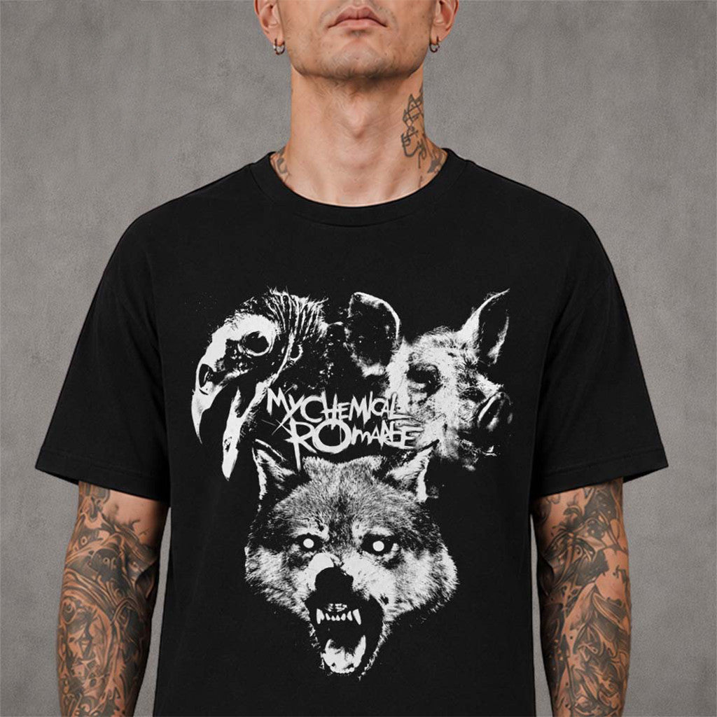My Chemical Romance Washington DC 2026 Wild Animals T-Shirt My Chemical Romance Merch - Merchluma