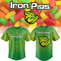 Lehigh Valley IronPigs x Mike and Ike Candy Graphic Baseball Jersey IronPigs Merch Fan Gifts - Merchluma