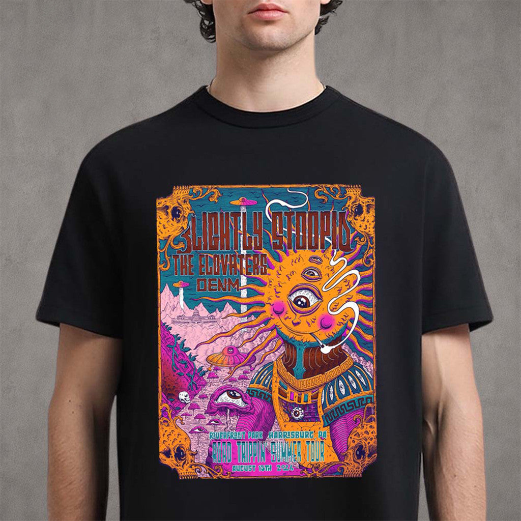 Slightly Stoopid Harrisburg PA 2026 Event T-Shirt Slightly Stoopid Merch Gifts For BFF - Merchluma