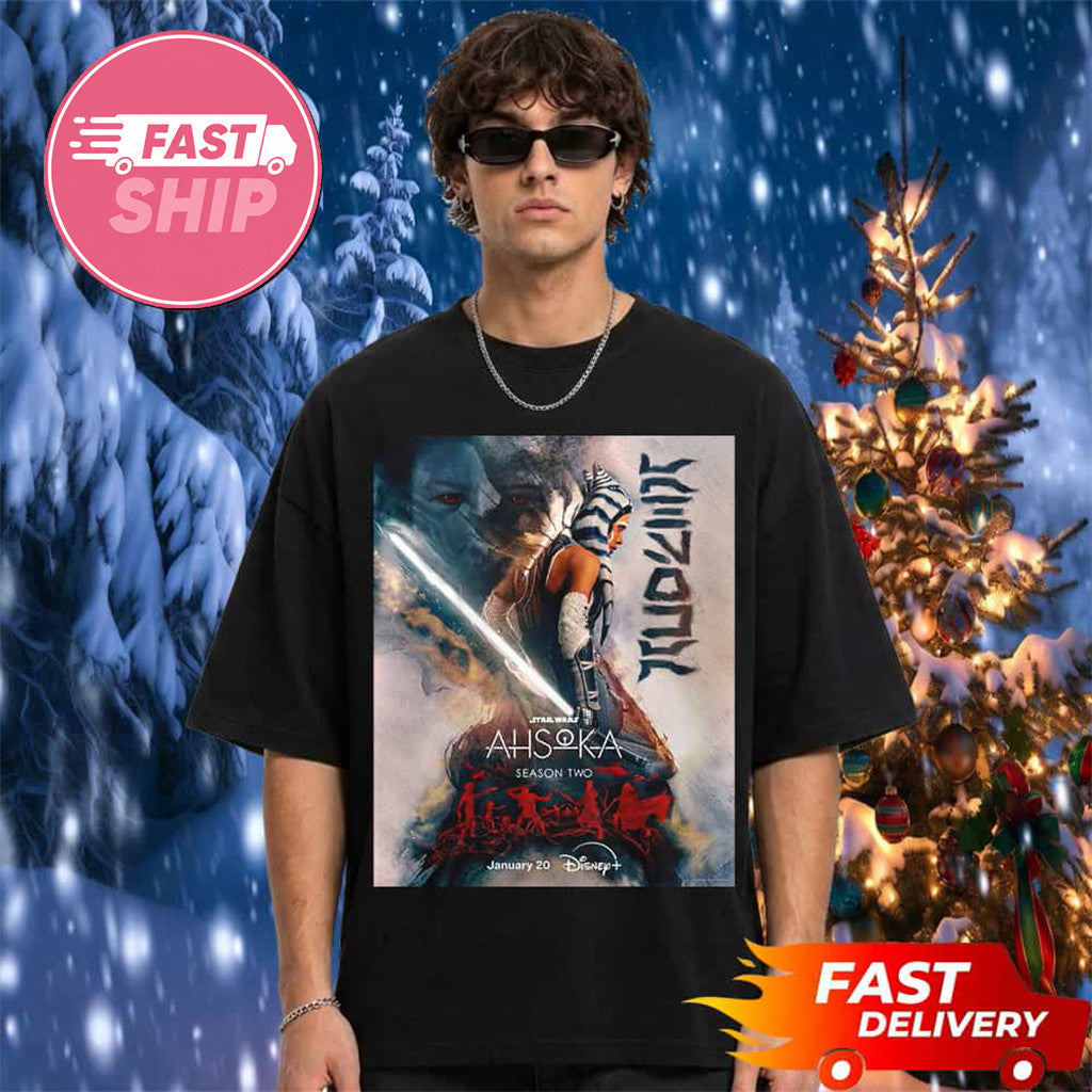 Star Wars Ahsoka Season 2 T-Shirt Star Wars Merch Best Gifts For Husband - Merchluma