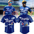 Ontario Tower Buzzers Bee Mascot Sky Cloud Graphic Baseball Jersey OT Buzzers Merch Fan Gifts - Merchluma