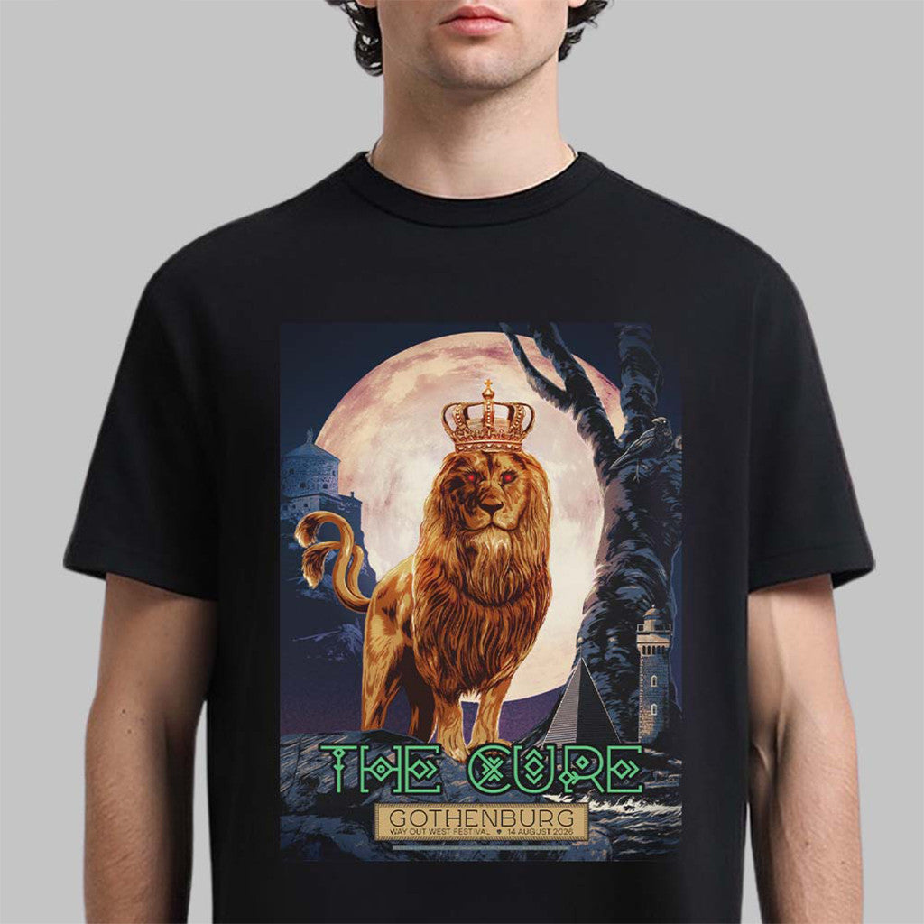 The Cure Gothenburg Sweden 2026 Event T-Shirt The Cure Merch Gifts For Rock Fans - Merchluma