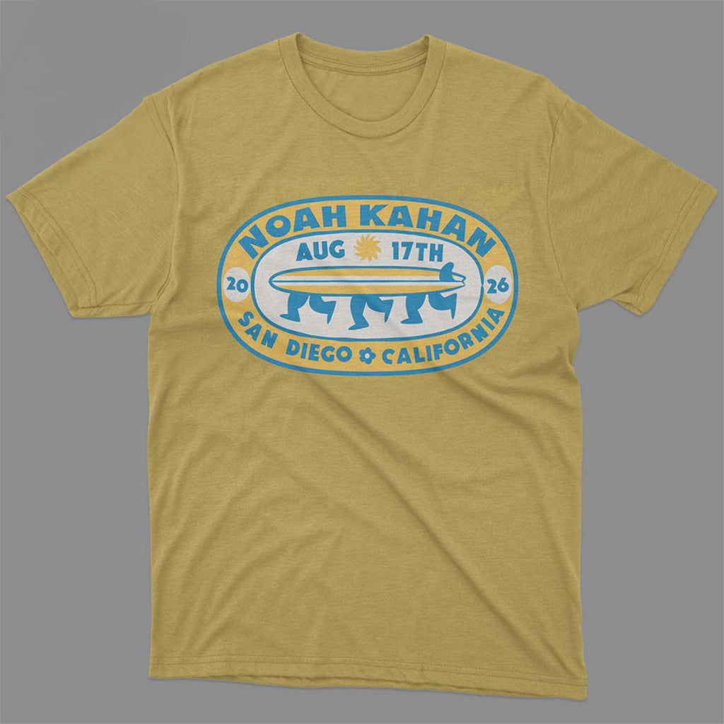 Noah Kahan Merch San Diego California 2026 T-Shirt Gift Ideas For Music Lovers - Merchluma