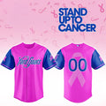 Custom Hartford Yard Goats Pink Out The Park 2026 Fighting Cancer Baseball Jersey Goats Merch - Merchluma