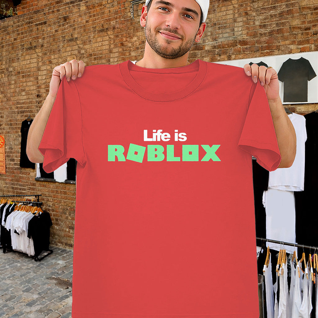 Life Is Roblox Shirt DJ Khaled Roblox Meme Gaming Tee Gifts For BFF - Merchluma