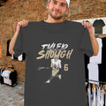 Tyler Shough Shirt New Orleans Saints QB #6 Name And Number Pose T-Shirt NO Saints Merch - Merchluma