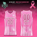Custom New York Liberty x Breast Health Awareness Night 2026 Basketball Jersey NY Liberty Merch - Merchluma