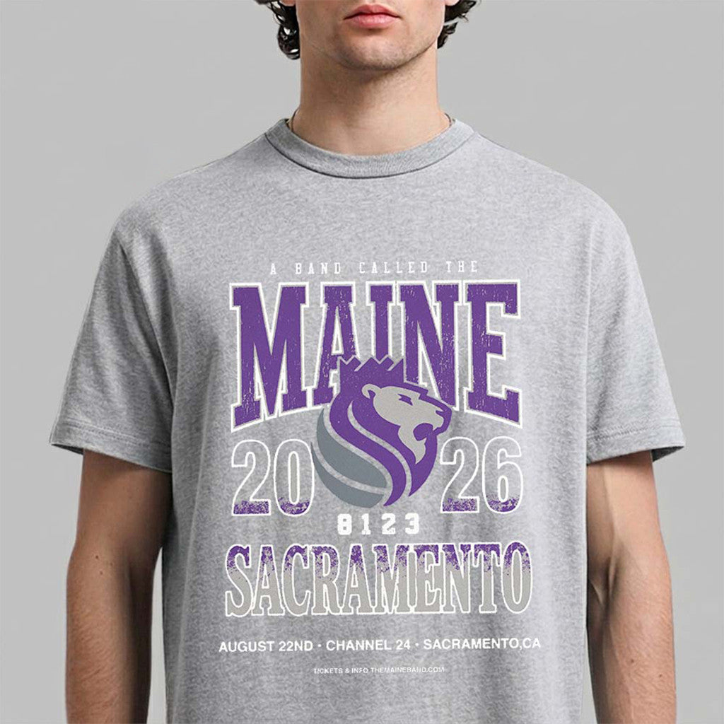 The Maine Sacramento CA 2026 Event T-Shirt The Maine Merch Gifts For Fans - Merchluma